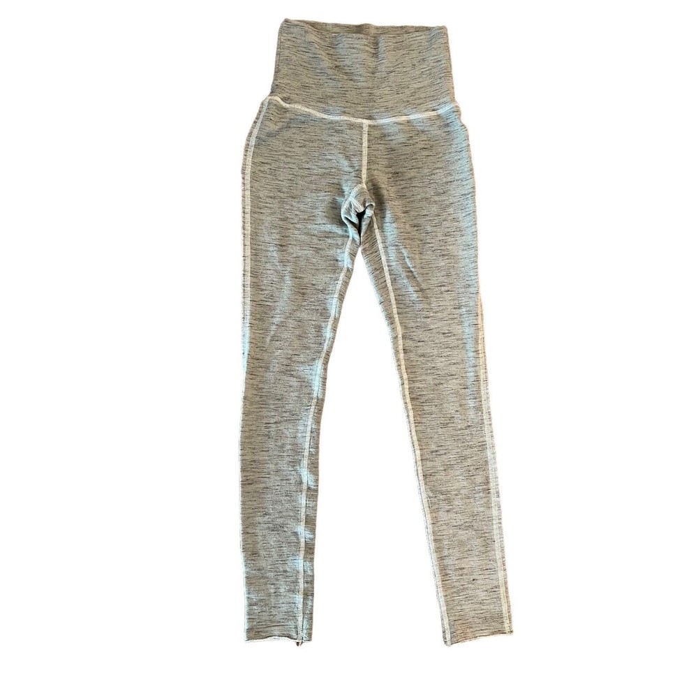 FP Free People Movement Heathered Green Leggings High Waist Size XS